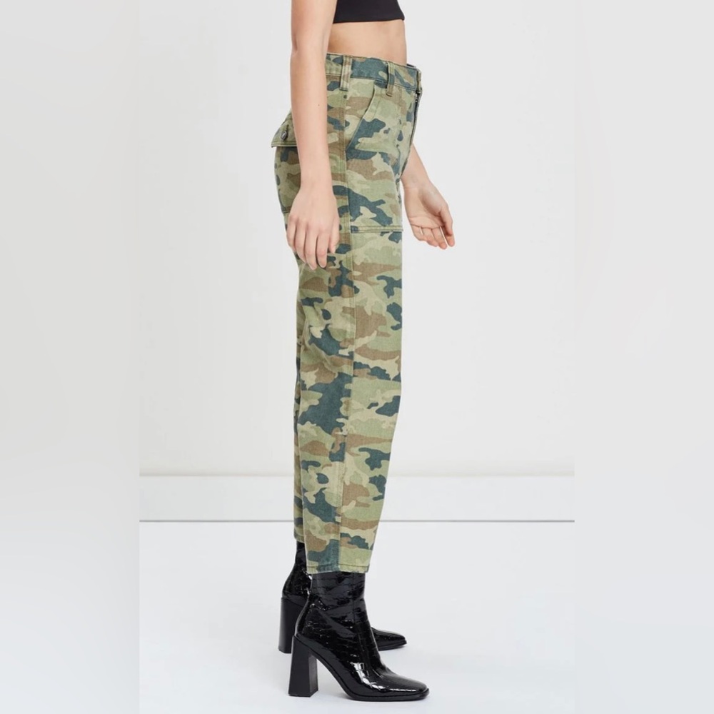 NWT Free People Remy Cropped Camo Pant Size 24 - Picture 5 of 10